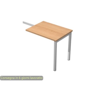 Allungo reversibile dx/sx per scrivania Artexport Presto Venere Plus 80x60x72,5 cm Faggio