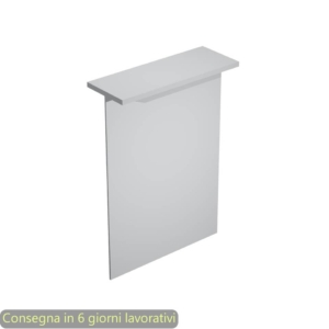Sopralzo reception Artexport Presto lineare 80x30x115h Grigio RB/80/9