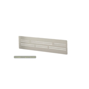 Modesty Panel Metal Artexport Presto Venere Plus sp. 1,5 cm 128x30 cm Grigio allluminio - 3/BMAD1400+BOAC/AA