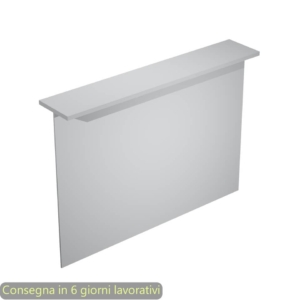 Sopralzo reception Artexport Presto lineare 160x30x115h Grigio RB/160/9
