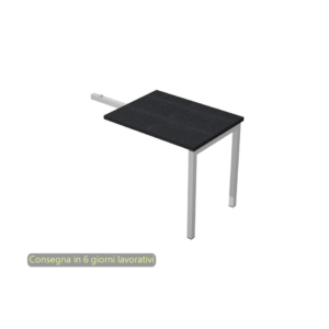 Allungo reversibile dx/sx Artexport Presto VenerePlus 80x60x72,5 cm Nero Frassino - 67001 + 87711N + 86304N/8