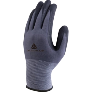 Guanti nitrile/poliuretano Delta Plus Grigio Nero - 9 - VE727NO09
