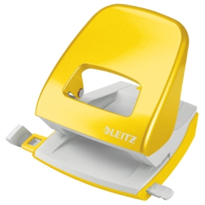 Perforatore 2 fori - 30 fogli Leitz NeXXt Series 5008 - Giallo metallizzato