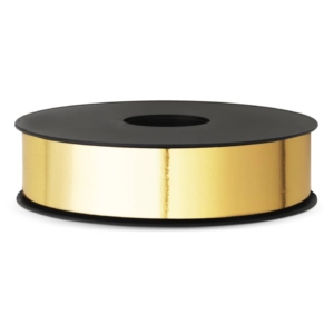 Nastro in bobina per regali Oro metallizzato Brizzolari - 30 mm x 100 m - 6870