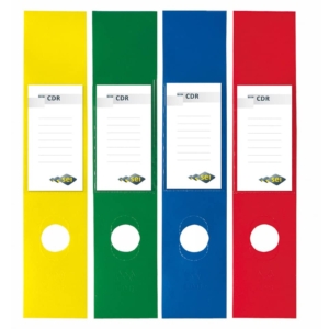 CopriDorso CDR Sei Rota - 7x34,5 cm - Blu - 58012537 (conf.10)