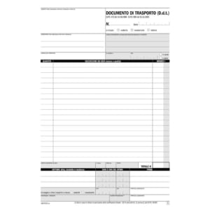 Blocco DDT autoricalcanti flex A4 - 1687CD330 (33x3 copie autoricalcanti)