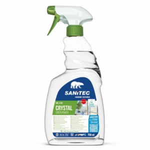Detergente ecologico per vetri specchi e superfici Sanitec - 750 ml - 3102