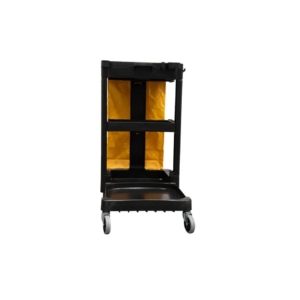 Carrello di pulizia Janitor Cart Rubbermaid Nero - 117x55x98 cm - 75 litri - 1805985