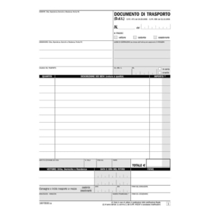 Blocco DDT autoricalcanti flex A5 - 1607CD330 (33x3 copie autoricalcanti)