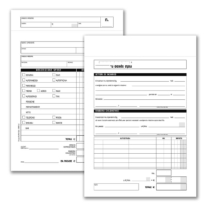 Buste-Nota spese da rimborsare Data Ufficio - 25 buste staccabili con voci prestampate - 28x15 cm DU185000000