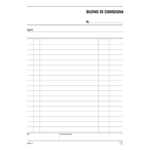 Blocco buoni di consegna flex 21,5x14,8 cm - 50x2 copie autoricalcanti - 164570000