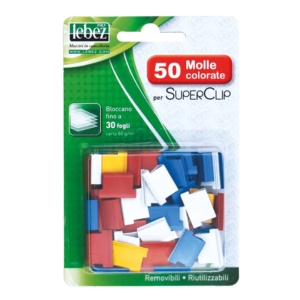 Ricarica Molle lebez metallo colorato - 1062 (conf.50)