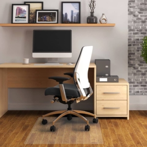 Salvapavimento in vinile Floortex - Per pavimenti - Trasparente - 120x150 cm - FC1215225EV