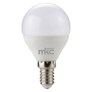 Lampadina LED Minisfera MKC E14 440 lumen Bianco - luce naturale