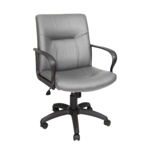 Sedia direzionale eco-smart ERIDANUS UNISIT - pelle - Grigio - ERD/PT