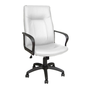 Sedia direzionale eco-smart ERIDANUS UNISIT - pelle - Bianco - ERP/PQ