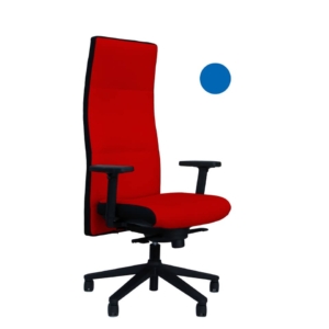 Poltrona ufficio ergonomica NEXT UNISIT - ignifugo - Rosso - NEXT/IR