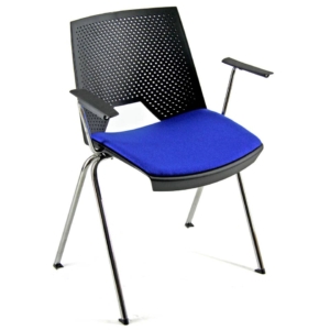 Sedia collettività STRIKE UNISIT - plastica - Rosso - SKBR/RO