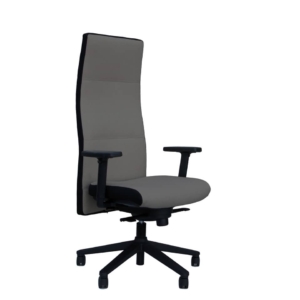 Poltrona ufficio ergonomica NEXT UNISIT - similpelle - Grigio - NEXT/KG