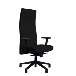 Poltrona ufficio ergonomica NEXT UNISIT - similpelle - Nero - NEXT/KN