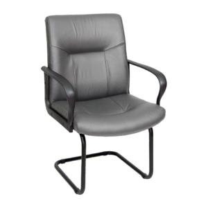 Sedia direzionale eco-smart ERIDANUS UNISIT - similpelle - Grigio - ERV/KG