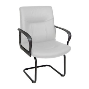 Sedia direzionale eco-smart ERIDANUS UNISIT - pelle - Bianco - ERV/PQ
