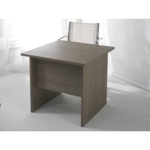 Scrivania Larix Unisit Rovere Grigio - Modulo lineare 80x80x72 cm per scrivanie componibili