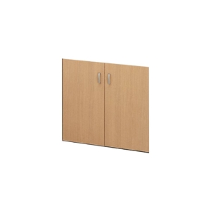 conf.2 ante basse per mobile Alessandria Unisit color Acero - 45x1,8x85 cm