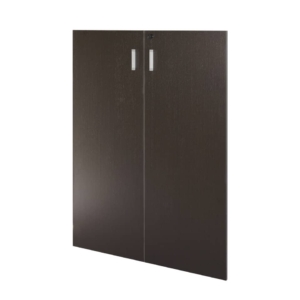 Coppia ante mobile alto Unisit Spirit 90x130 cm wenghè