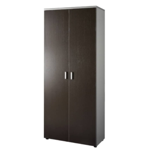Mobile alto a giorno Unisit Spirit 3 ripiani largo 90x45x210 cm wenghè