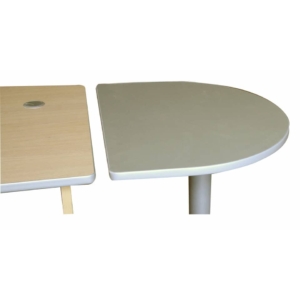 Allungo per scrivania Alessandria Unisit color Acero - 80x60x72 cm