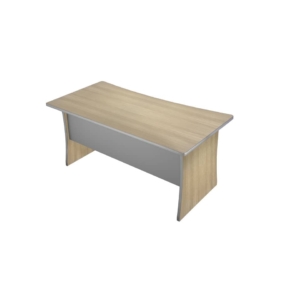 Scrivania Unisit Spirit 180x80x72 cm fianchi a pannello Rovere per scrivanie componibili