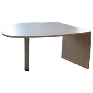 Penisola Alessandria Unisit color Acero - 120x110x72 cm