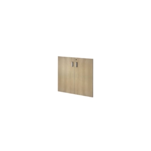 Coppia ante sezione bassa Unisit Spirit per mobile h 210 cm Rovere