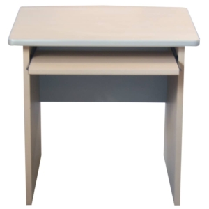 Scrivania Ufficio fianco pannello Alessandria Unisit color Acero - 80x80x72 cm