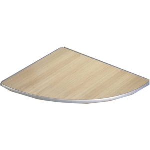 Raccordo 90° Unisit Spirit 80x80 cm Rovere per scrivanie componibili