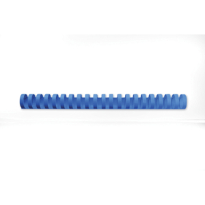 Dorsi plastici CombBind a 21 anelli - 25 mm A4 - fino a 225 fogli - GBC Blu (conf.50)