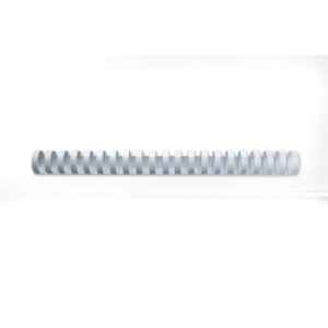 Dorsi plastici CombBind a 21 anelli - 22 mm A4 - fino a 195 fogli - GBC Bianco - 4028612 (conf.100)