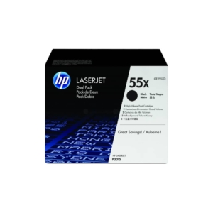 Originale HP CE255XD conf.2 Toner alta capacità 55X Nero