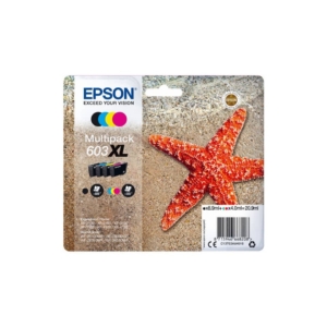 Cartucce 603XL Ink-jet Epson multicolore Multipack C13T03A64010 (4 colori)