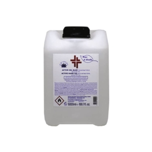 Gel igienizzante mani in tanica da 5 Litri (alcol 70%) - Active linea Bosco di Rivalta