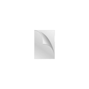Buste a L - Q-Connect 22x30 cm medio spessore - buccia d'arancia - KF11194 (conf.50)
