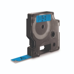 Nastro per etichettatrici Dymo D1 - 12 mm x 7 m - Nero/Blu S0720560