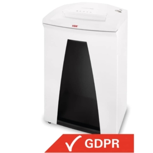 Distruggidocumenti HSM SECURIO B34 P-2 taglio a strisce 5,8 mm - cestino 100 litri - Bianco
