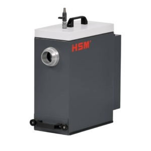 Depolverizzatore HSM DE 1-8 per ProfilPack P425 max 1 litro - Grigio chiaro/ferro - 2412111