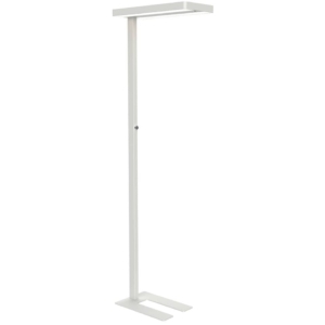 Lampada piantana a LED dimmer con sensore movimento/crepuscolare Juvis Maul Bianco - 82586-02