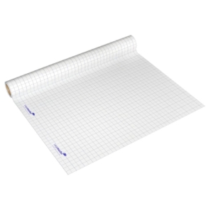 Pellicola elettrostatica per lavagna Legamaster Magic-Chart - XL - Flipchart 25 fogli 90x120 cm quadretti Bianco - 7-159054