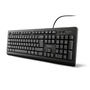 Tastiera con cavo Trust TK-150 Silent cavo 1,8 metri - USB A 2.0 - design resistente ai liquidi Nero - 23981