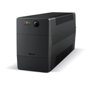 Gruppo di continuità PAXXON 800VA Trust con batteria integrata - 2 prese Nero 23503