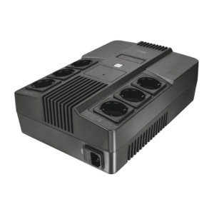 Gruppo di continuità MAXXON POWERSTRIP 800VA Trust 3 prese a parete - Nero 23326